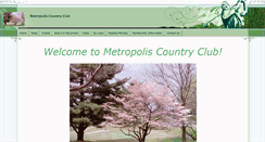 Desktop Screenshot of metropoliscountryclub.net